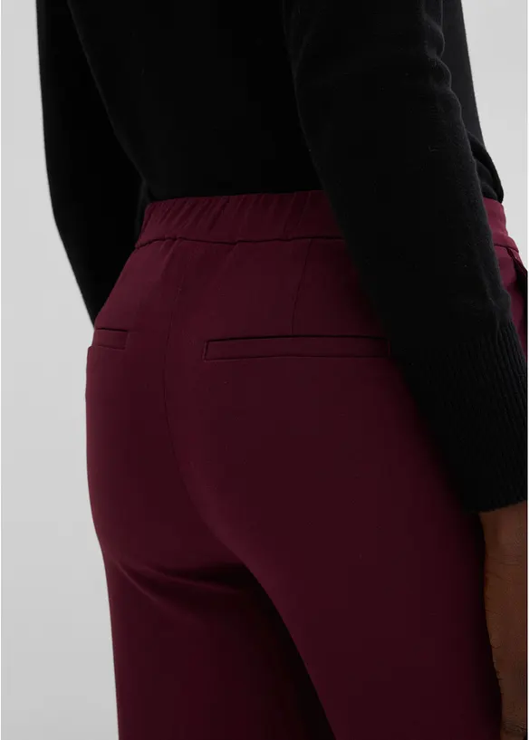 Dressbukse med dekorativ linning, bonprix