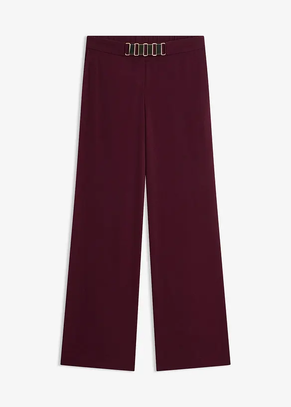 Dressbukse med dekorativ linning, bonprix