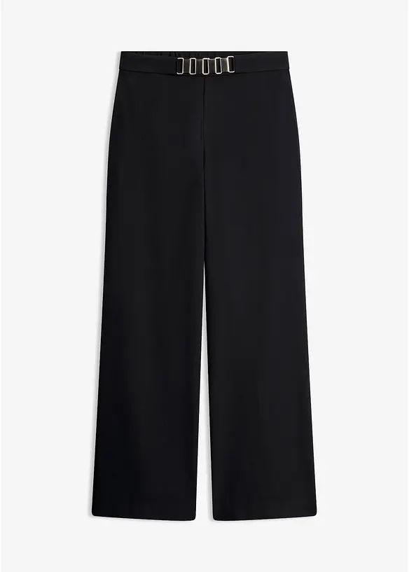 Dressbukse med dekorativ linning, bonprix