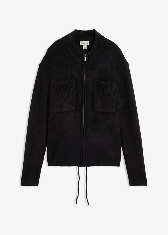 Finstrikket cardigan, bonprix