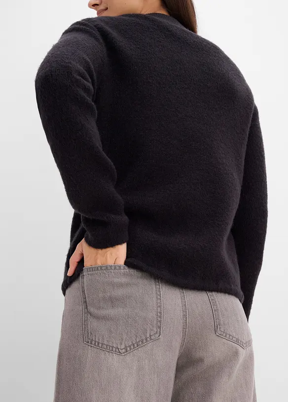 Finstrikket cardigan, bonprix