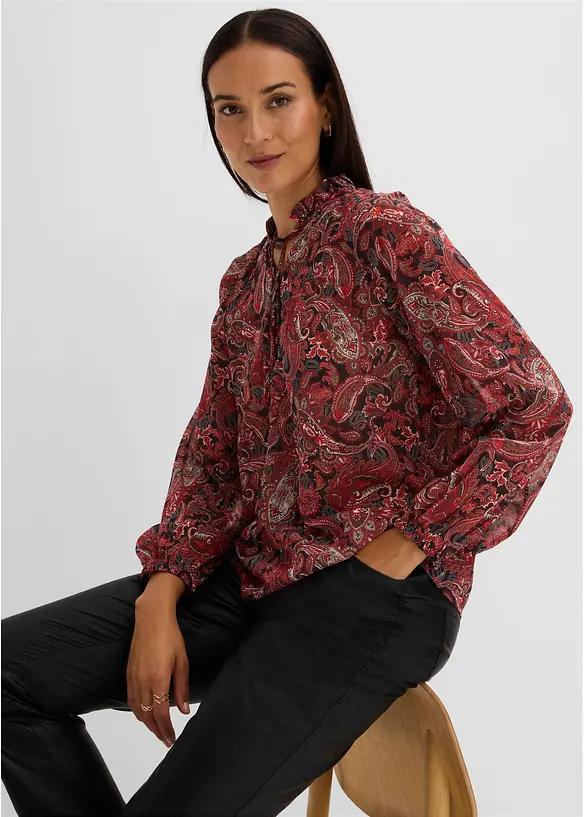 Tunika med paisleym&oslash;nster, bonprix