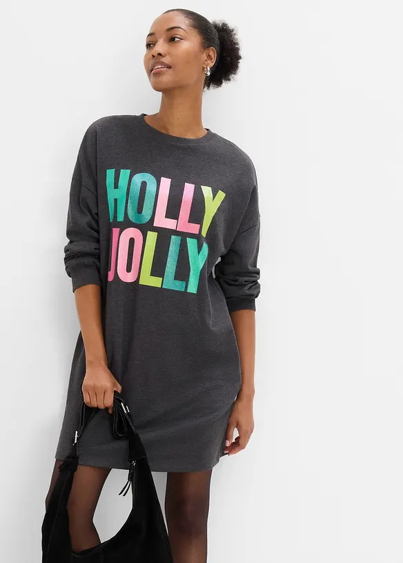 Oversized sweatshirtkjole, bonprix