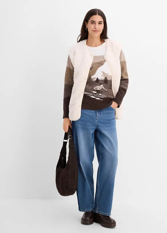 Oversized genser, bonprix