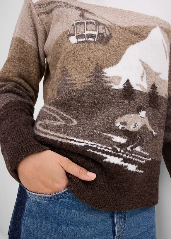 Oversized genser, bonprix