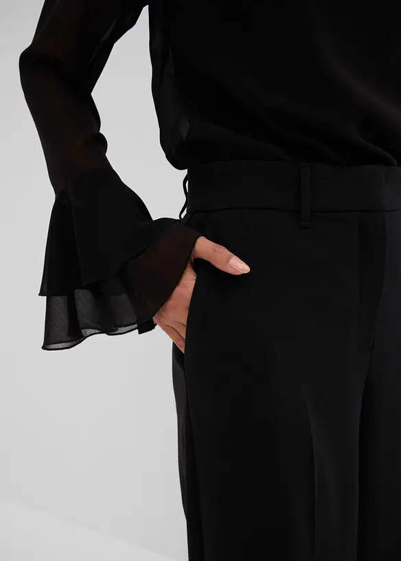 Bukse med vide ben, bonprix