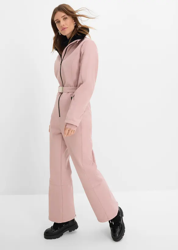 Vannavvisende, varmt f&ocirc;ret skidress i softshellmateriale, bonprix