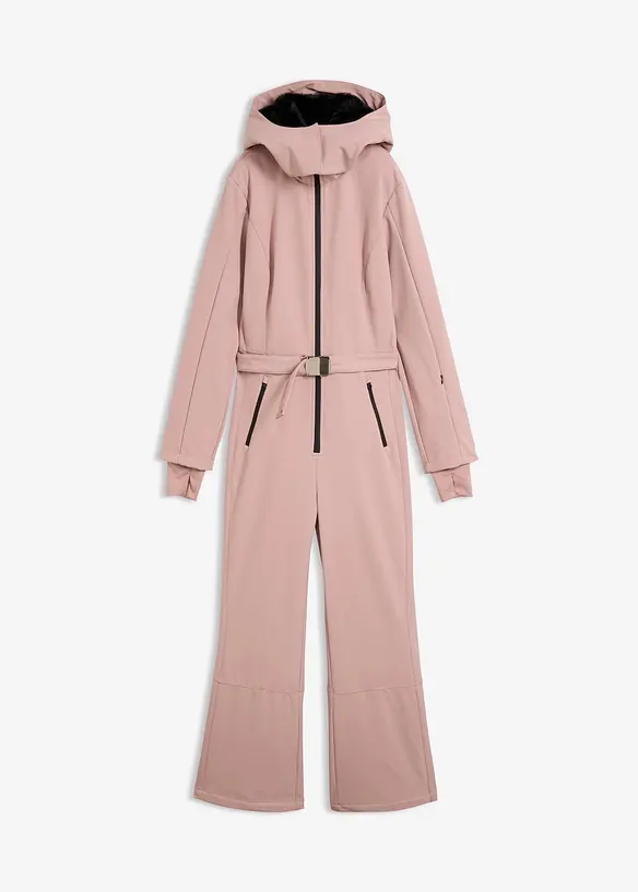 Vannavvisende, varmt f&ocirc;ret skidress i softshellmateriale, bonprix