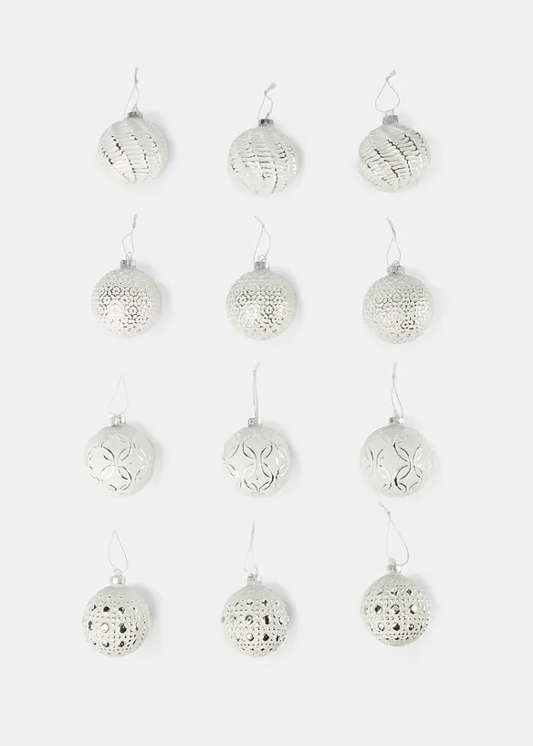 Juletrekuler (12-pack), bonprix