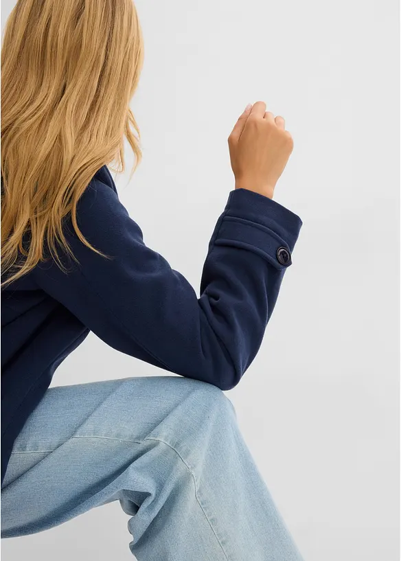 Vinter-trenchcoat i ullstil, bonprix
