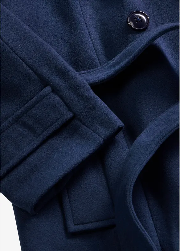 Vinter-trenchcoat i ullstil, bonprix
