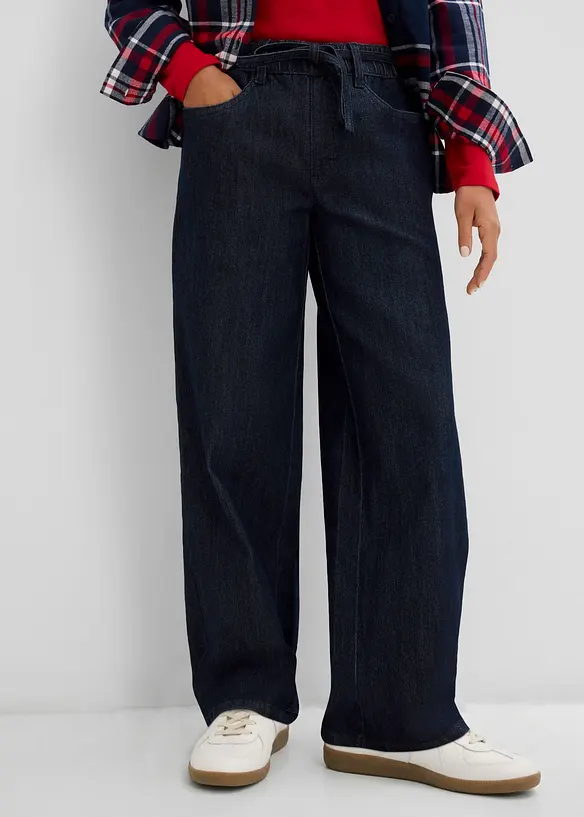 Straight jeans mid waist, bonprix