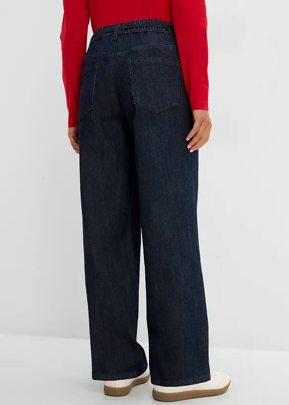 Straight jeans mid waist, bonprix