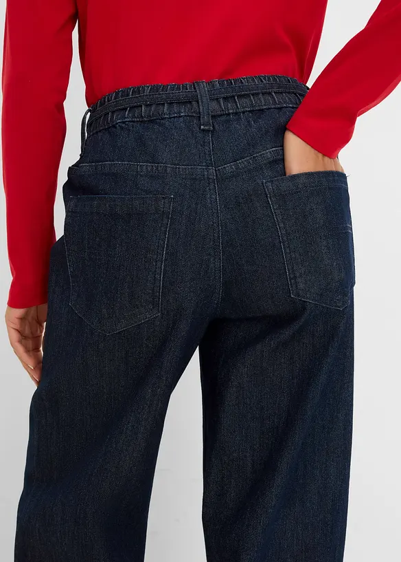 Straight jeans mid waist, bonprix