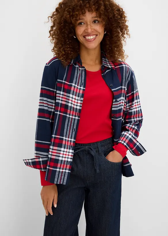 Straight jeans mid waist, bonprix