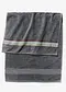 stripet mørk grå