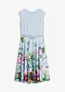 lysebl&aring; blomsterm&oslash;nster