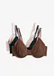 brun + sandbeige + sort