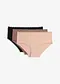 matt brun + sort + matt beige