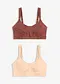matt brun+soft beige