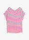 pinklady/hvit stripem&oslash;nster