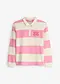 bringeb&aelig;rrosa/naturhvit stripem&oslash;nster