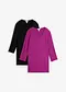 sort/m&oslash;rk fuksia