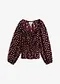 aubergine/rosa prikkem&oslash;nster