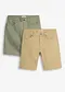 beige + matt oliven