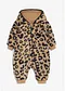 matt kamelbrun/sort leopardm&oslash;nstret