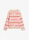 beige/neonpink annet
