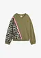 oliven/neonlakserosa leopardm&oslash;nster