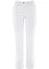 Bukse med stretch og rette ben, Mid Waist, bonprix