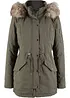 Varm, fôret parkas, bonprix