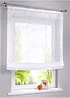 Transparent liftgardin med print, med resirkulert polyester, bonprix