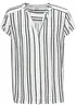 Kortermet bluse i 100% viskose, bonprix