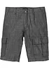 Cargo-bermuda i 100% bomull, Loose fit, bonprix