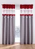 Gardin med hjertetrykk (1-pack), bonprix