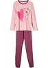 Pyjamas i 100% økologisk bomull  (2-delt sett), bonprix