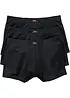 Boksershorts med bomull i ettersittende modell (3-pack), bonprix