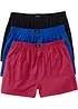Vid boksershorts i bomullsjersey (3-pack), bonprix