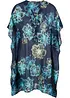 Transparent strandtunika med V-hals, bonprix