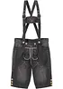 Jeansbermuda i tyrolerstil, bonprix