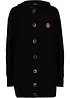 Lang cardigan med hette, bonprix