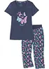 Pyjamas med capribukse, bonprix