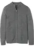 Finstrikket cardigan i 100% bomull, bonprix