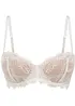 Balconette-BH i delikat blondemateriale, bonprix
