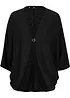 Finstrikket cardigan i 100% bomull, bonprix