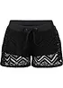 Badeshorts med blonder, bonprix