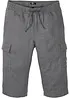 Regular Fit-cargo-bermudashorts med lin, bonprix
